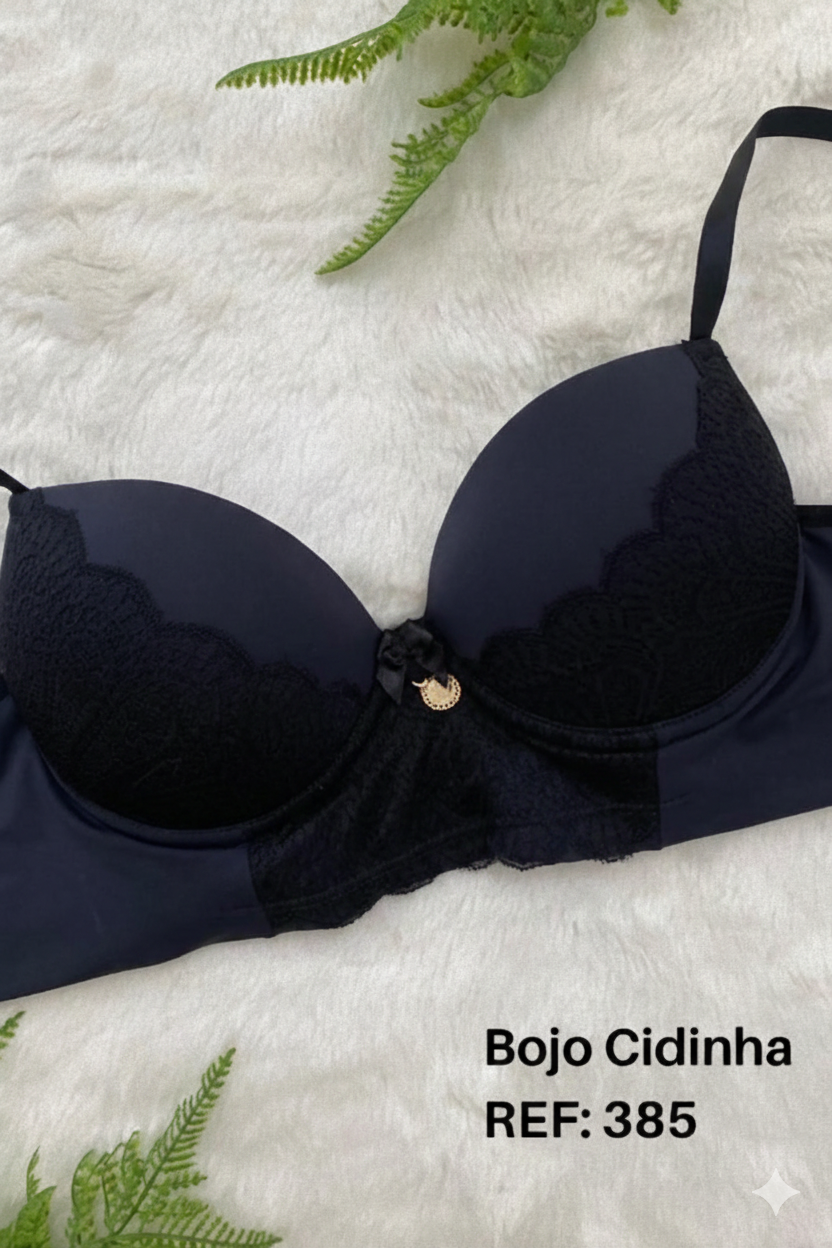 LINGERIE - BOJO REFORCADO BASE DUPLA - 385 - Imagem 2
