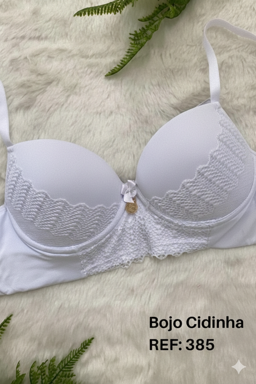 LINGERIE - BOJO REFORCADO BASE DUPLA - 385 - Imagem 3