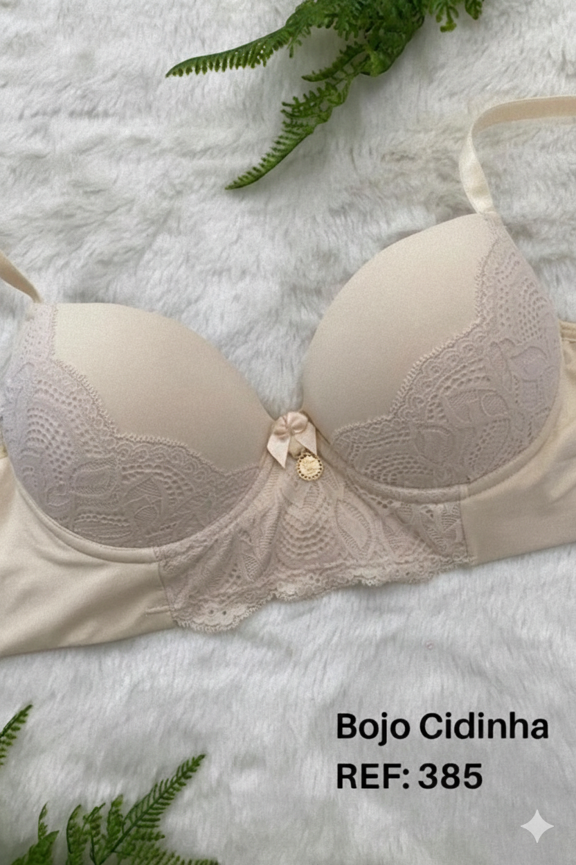 LINGERIE - BOJO REFORCADO BASE DUPLA - 385 - Imagem 4