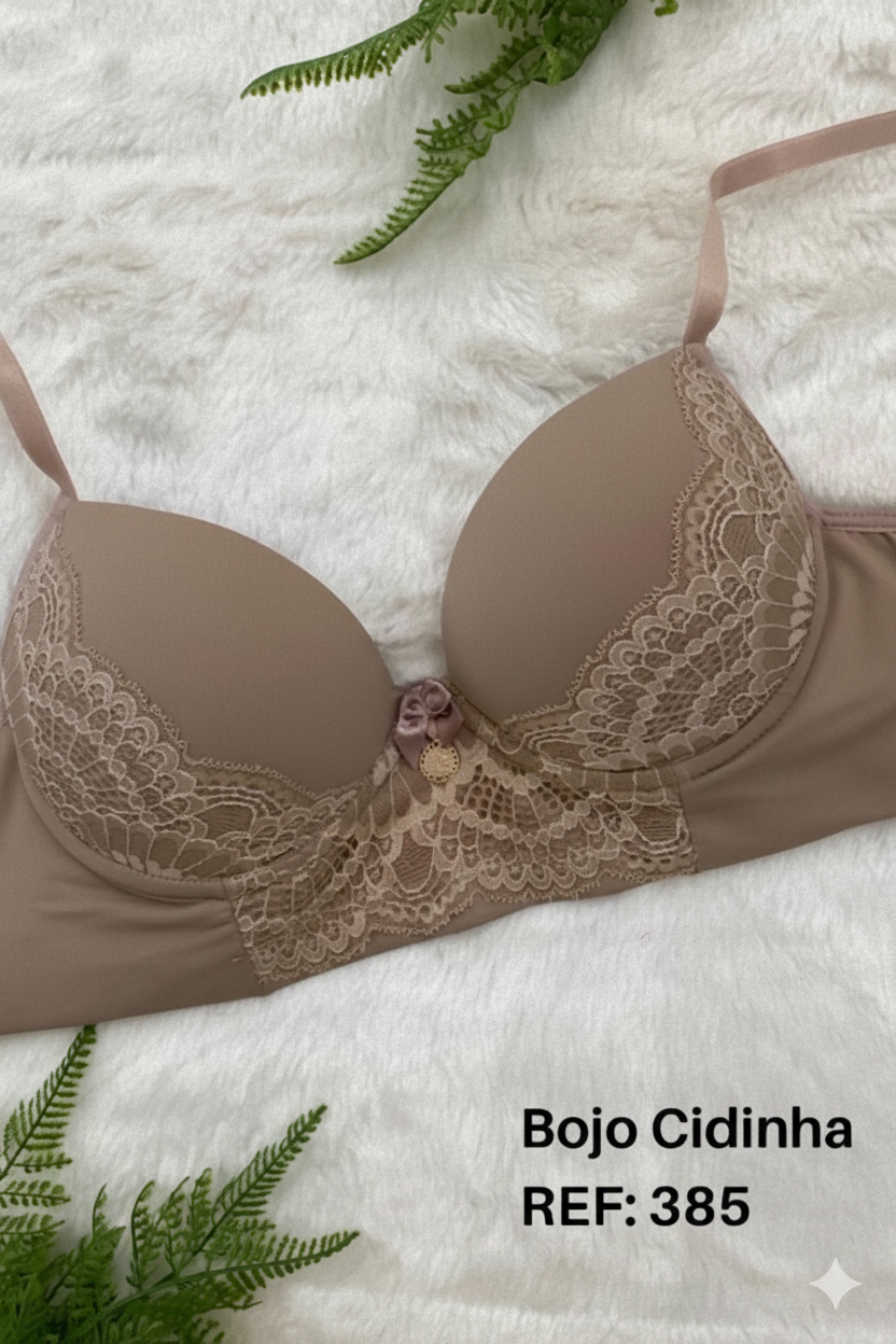LINGERIE - BOJO REFORCADO BASE DUPLA - 385 - Imagem 5
