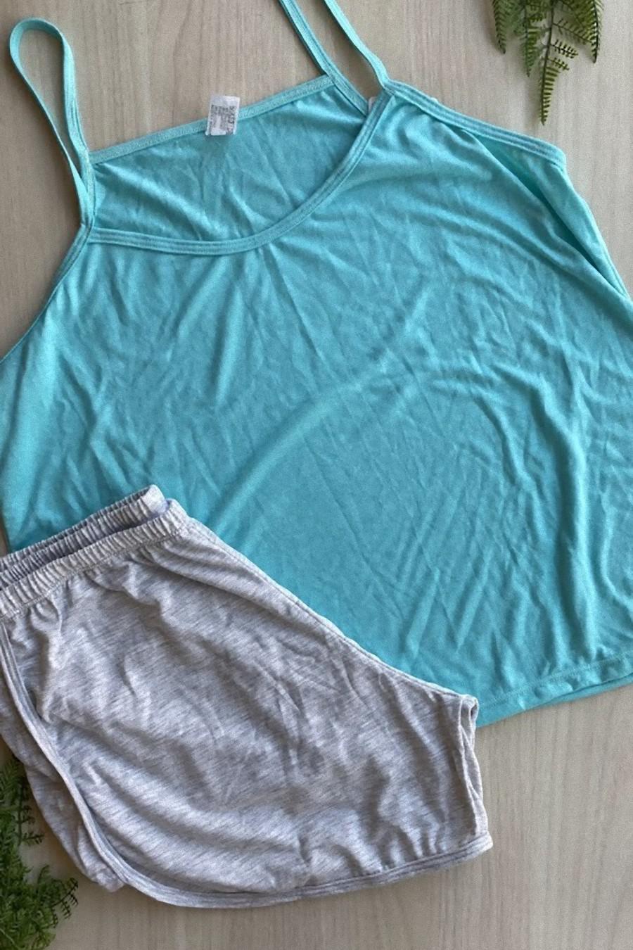PIJAMA DE ALCINHA SHORT NORMAL 400 - Imagem 4